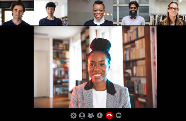 Working from home and business video conference